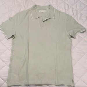 Banana Republic Mint Green Polo Shirt